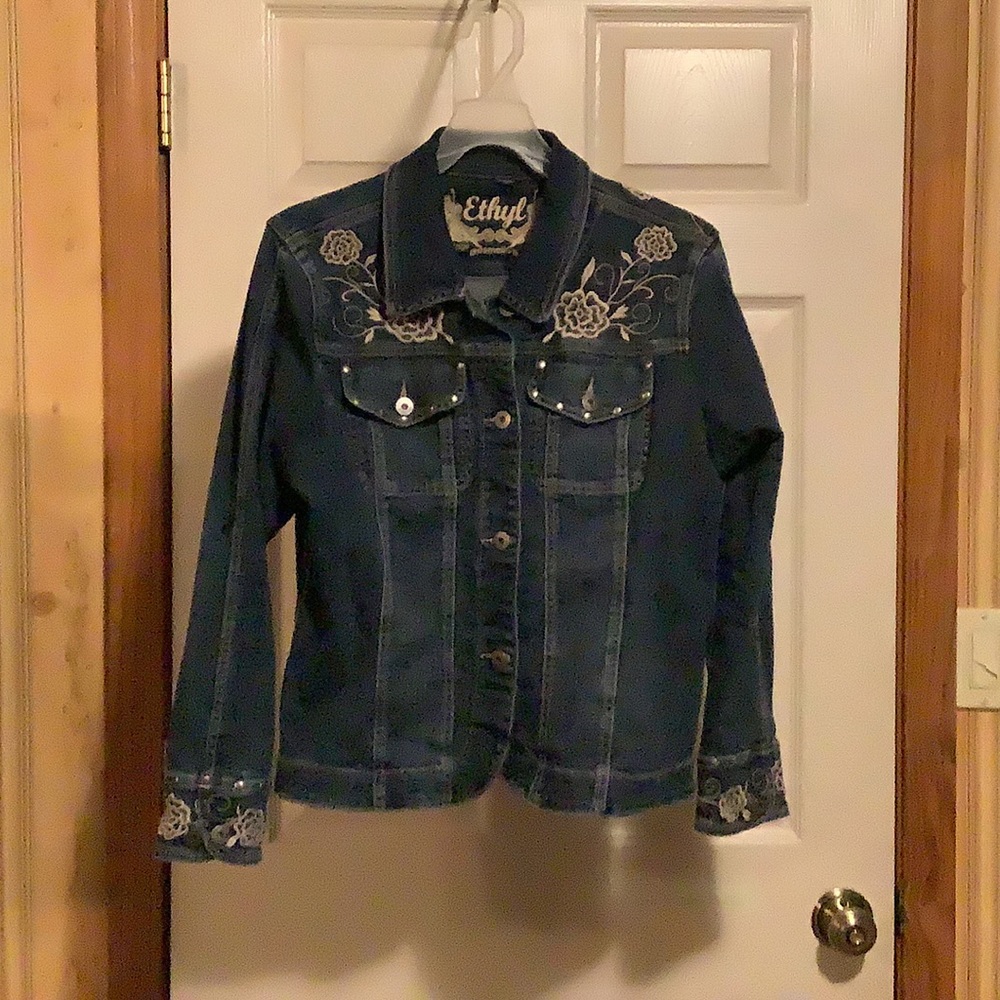 Ethyl vintage denim woman’s jacket.